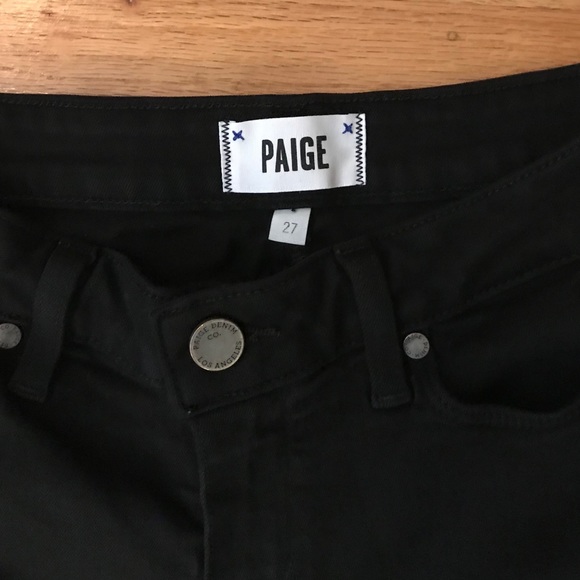 Paige Verdugo Ultra Skinny Black Jean - Picture 6 of 11